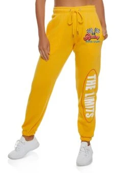 Racing Motor Sports Graphic Fleece Sweatpants