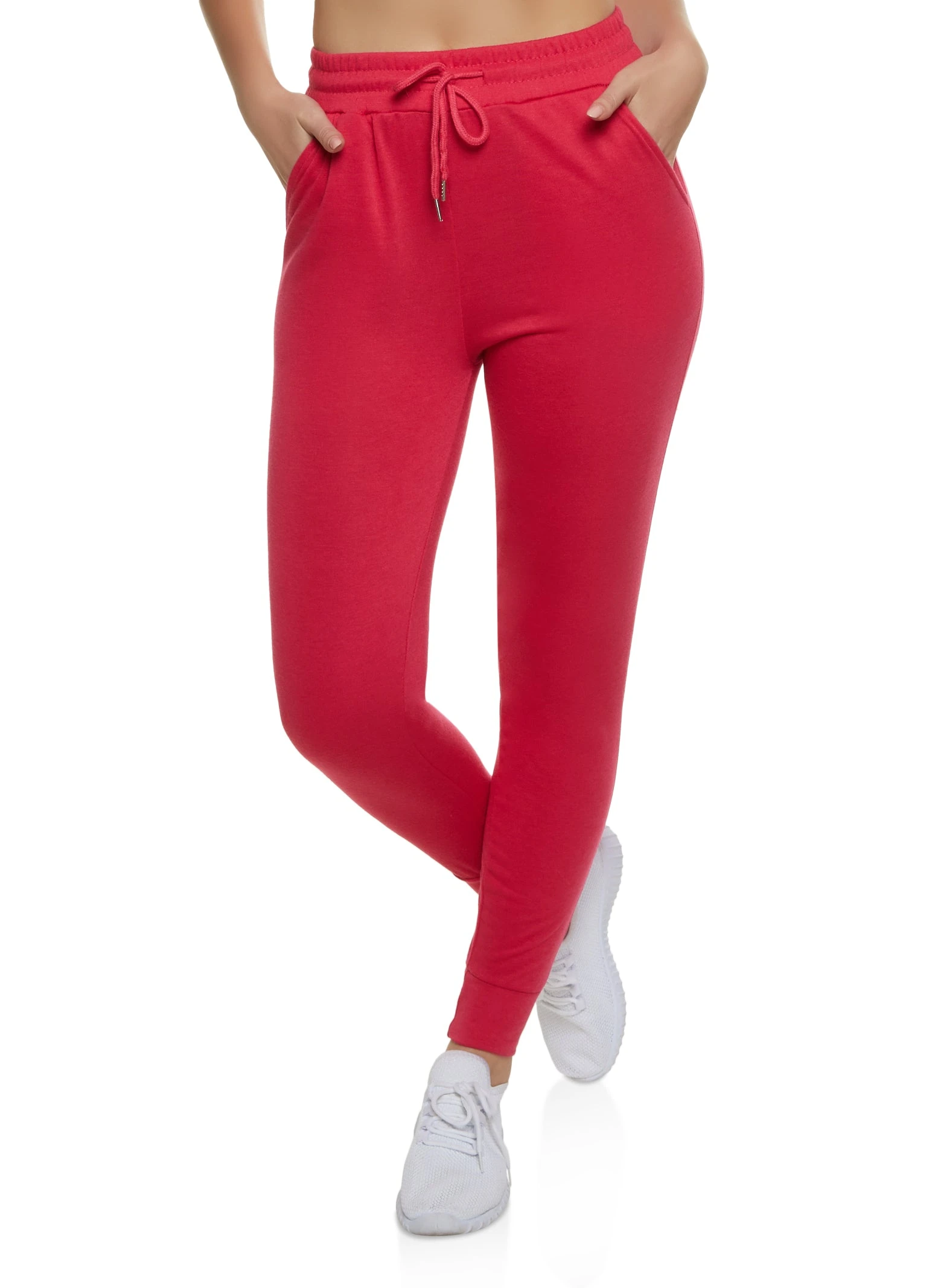 Angel Rhinestone Studded Joggers - Image 2