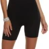 Seamless Compression Rib Biker Shorts
