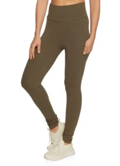 Ambiance Cell Phone Pocket Wide Waist Leggings