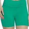 Ambiance Basic Wide Waistband Biker Shorts