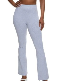 Ambiance Basic High Waisted Flare Pants