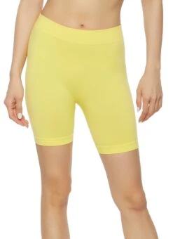 Seamless Basic Biker Shorts