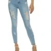 WAX Distressed Stretch Skinny Jeans