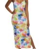 Paint Splatter Cami Maxi Dress