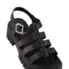 Caged Strap Platform Sandals
