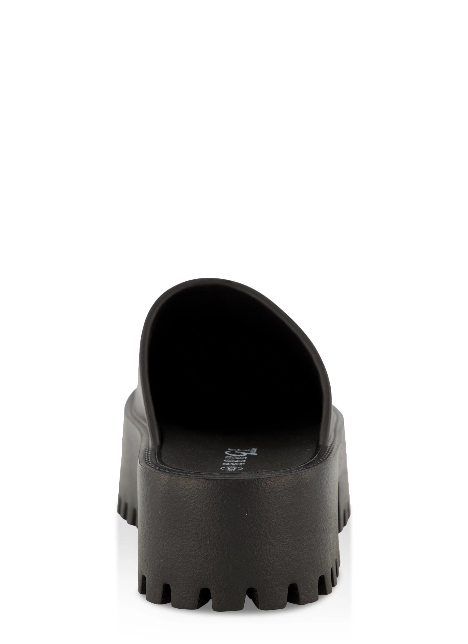 Lug Sole Platform Slide Clogs - Image 3