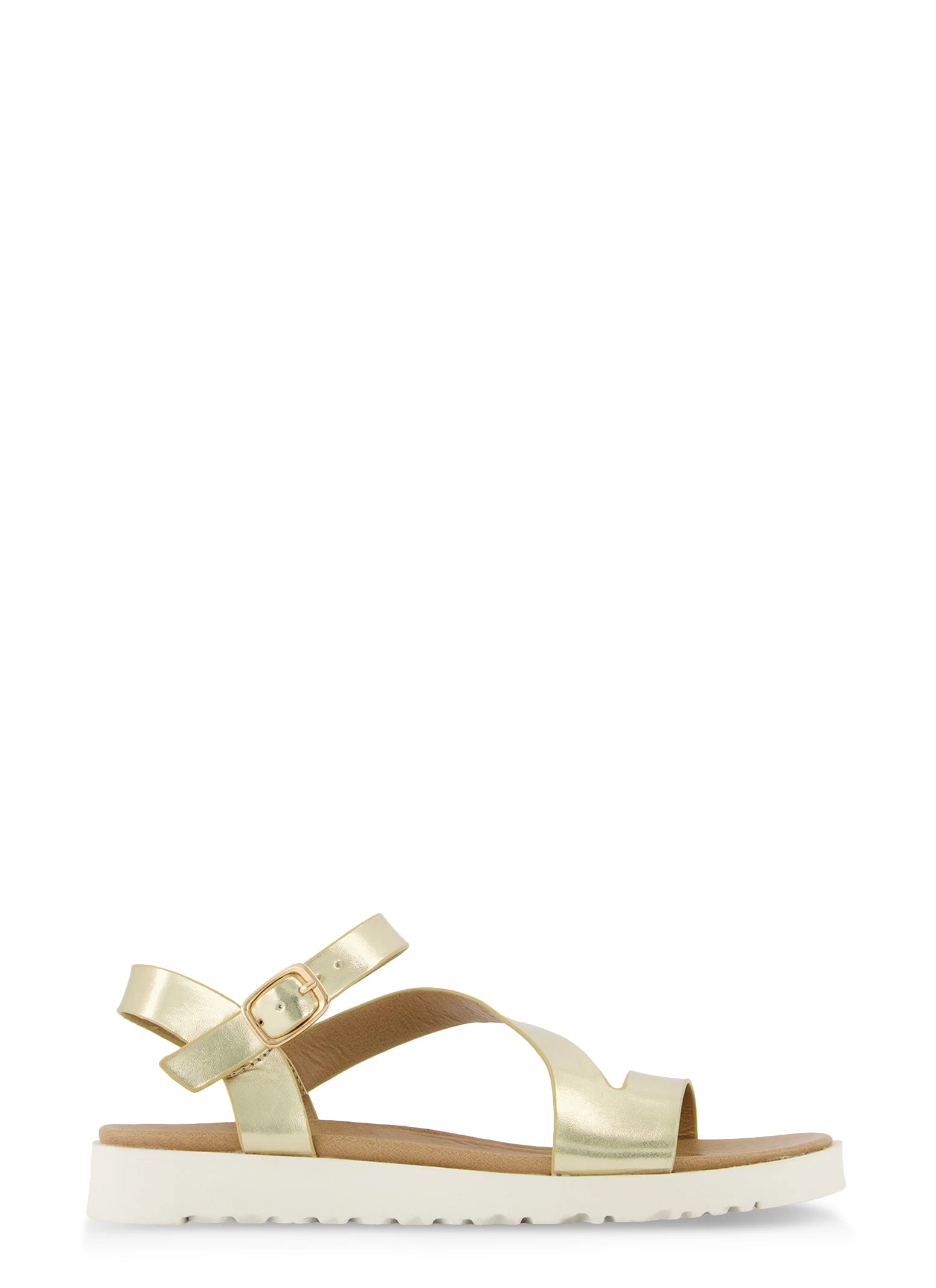 Crossed Ankle Strap Sandals - Image 2