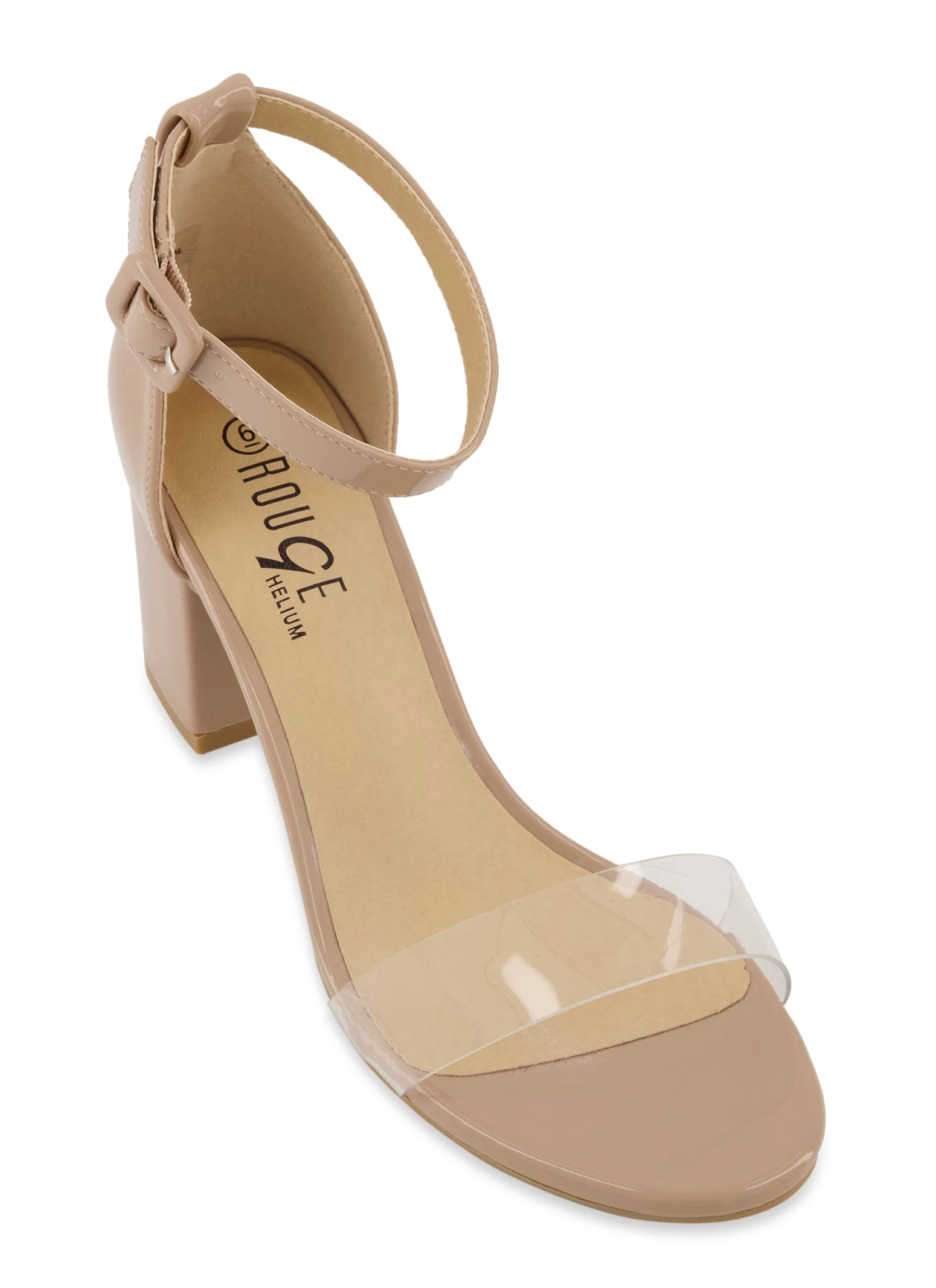 Chunky Heel Ankle Strap Sandals