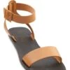 Single Band Ankle Buckle Strap Sandals