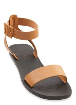 Single Band Ankle Buckle Strap Sandals