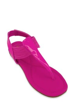 Elastic Band Thong Sandals