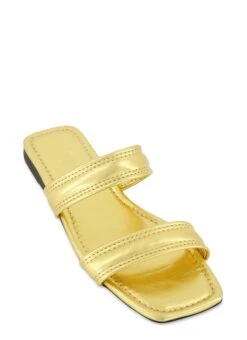 Square Toe Flat Sandals