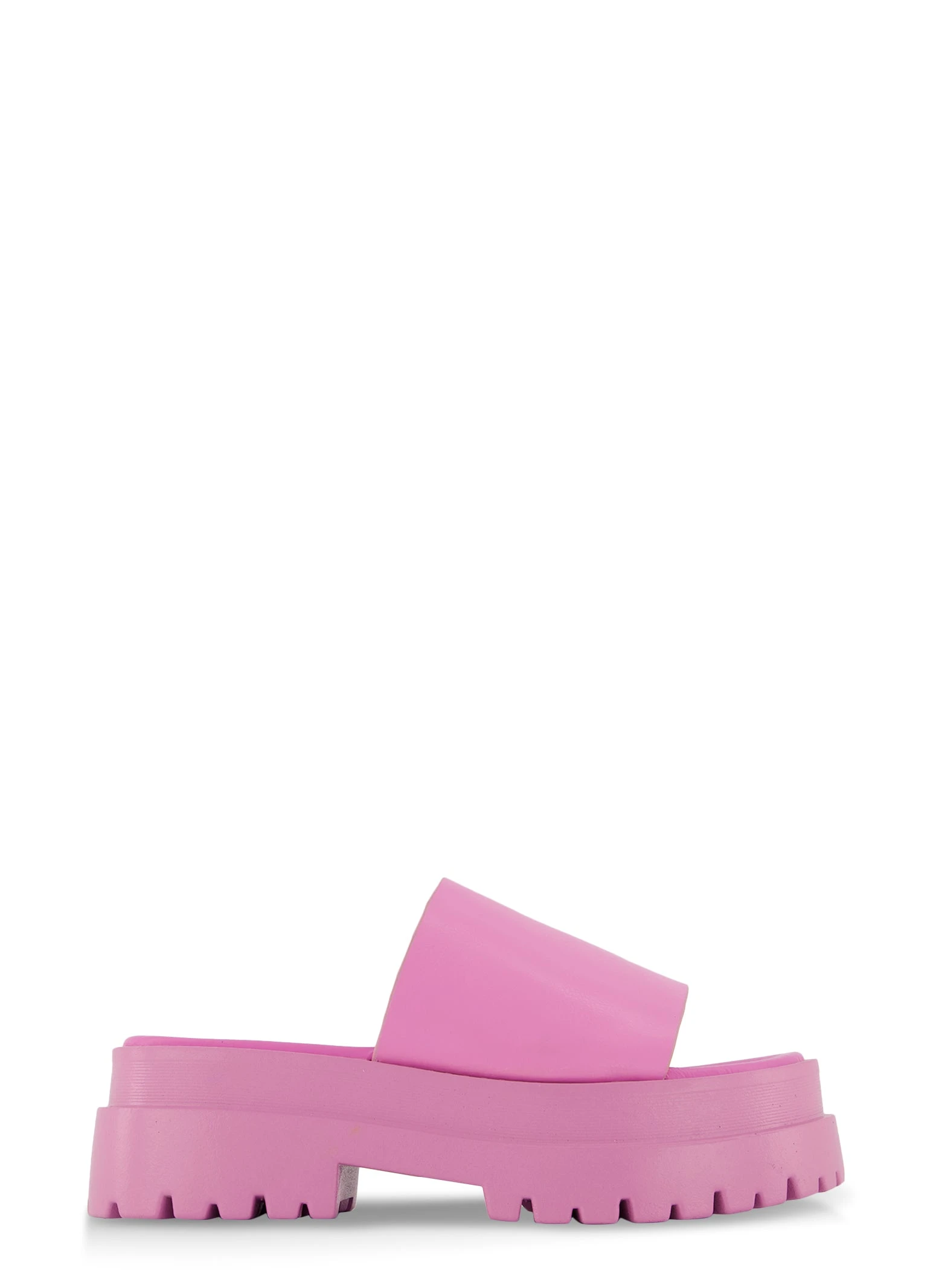 Lug Sole Platform Slide Sandals - Image 2