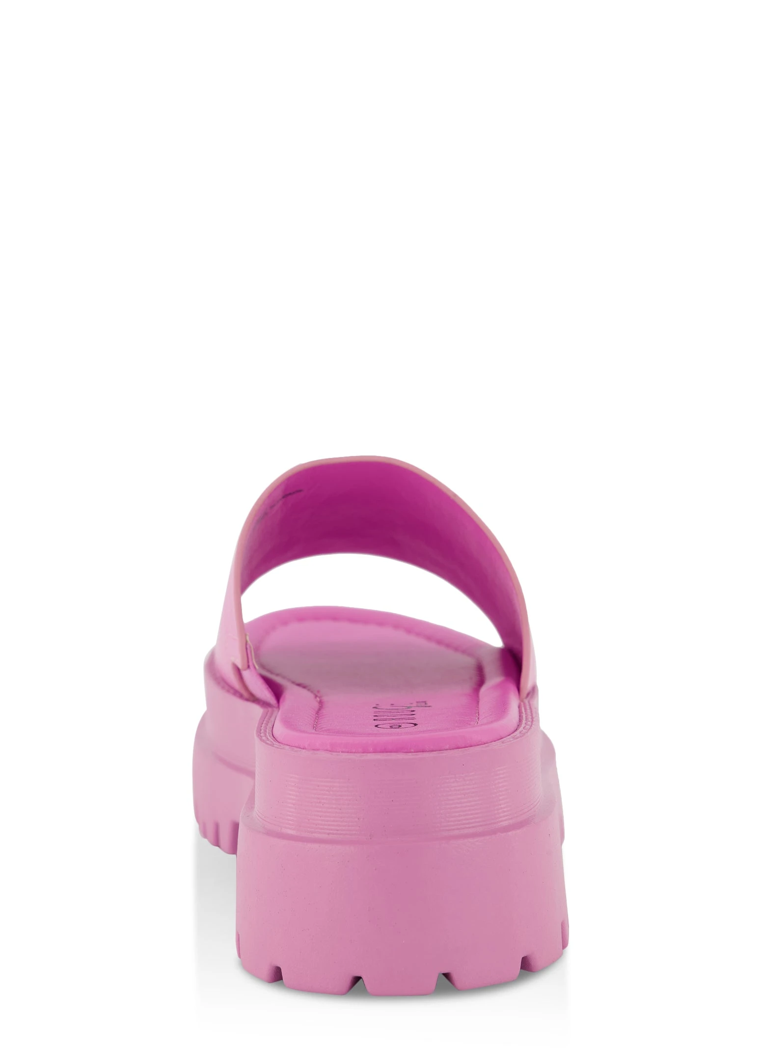 Lug Sole Platform Slide Sandals - Image 3