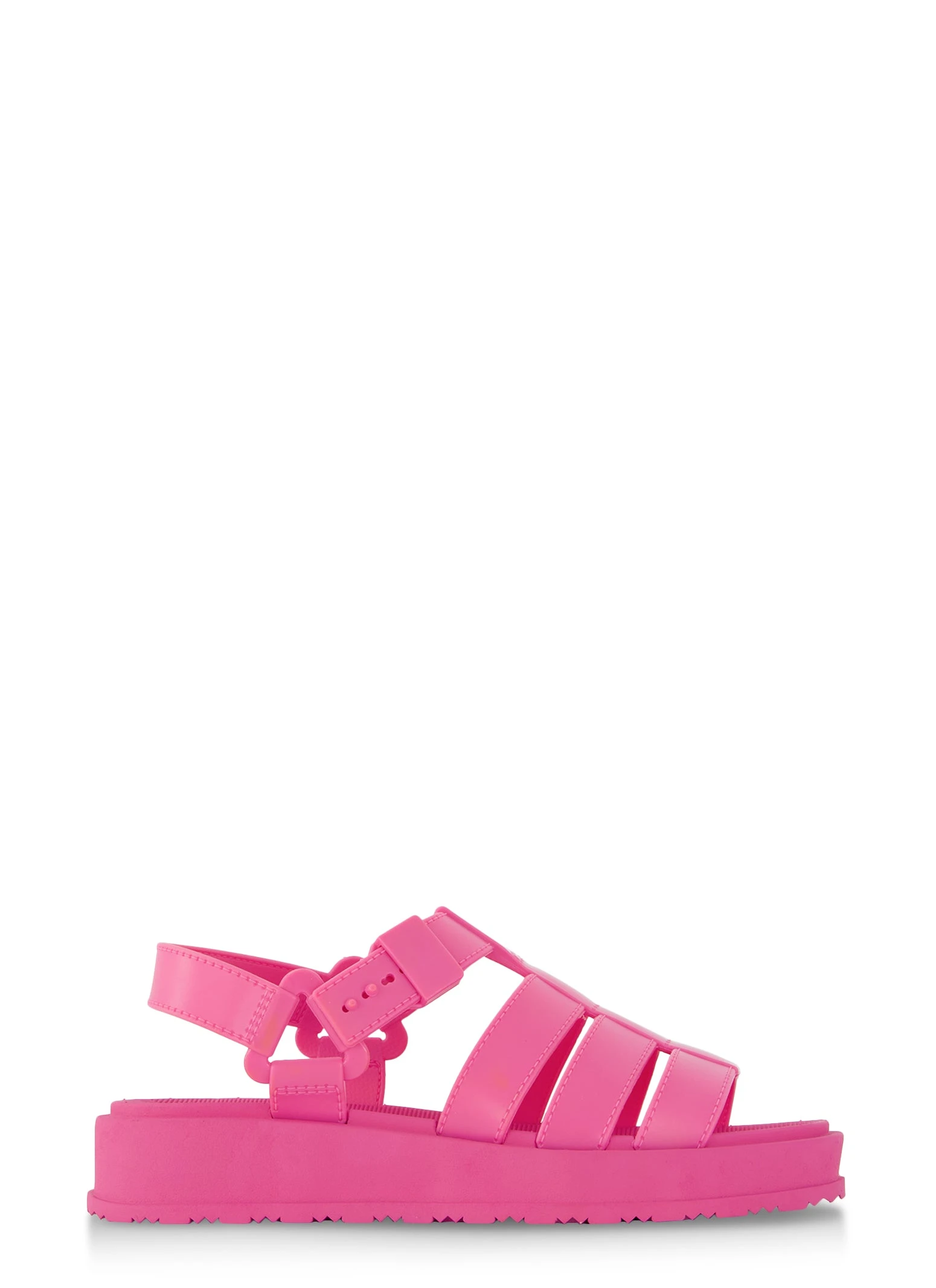 Caged Jelly Ankle Strap Sandals - Image 2