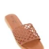 Woven Band Flat Sandals