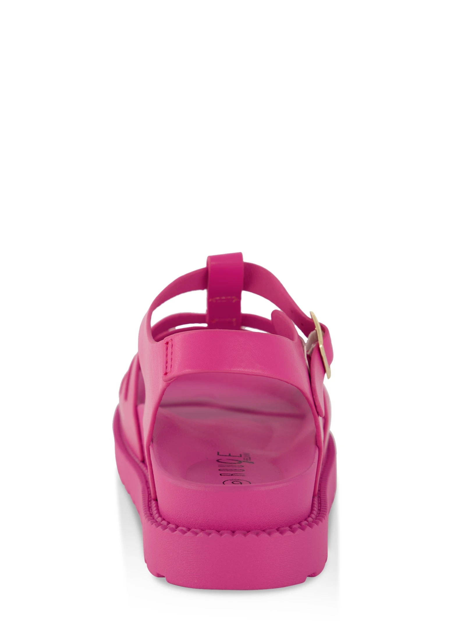 Strappy Buckled Platform Sandals - Image 3