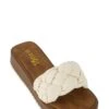 Braided Band Slide Sandals