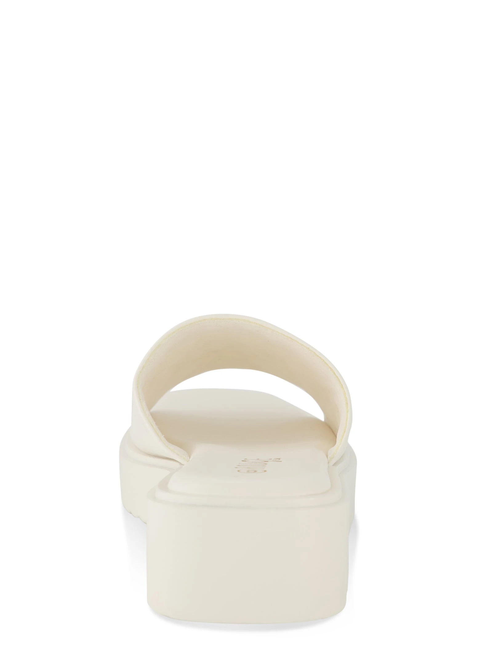 Square Toe Platform Slide Sandals - Image 3