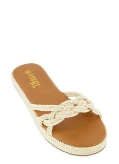 Braided Band Espadrille Sandals