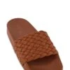 Braided Single Band Slide Sandals