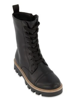 Platform Combat Lace Up Boots