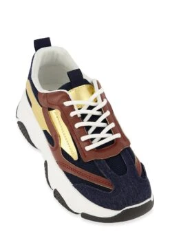 Chunky Sole Lace Up Sneakers