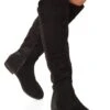 Solid Round Toe Tall Boots