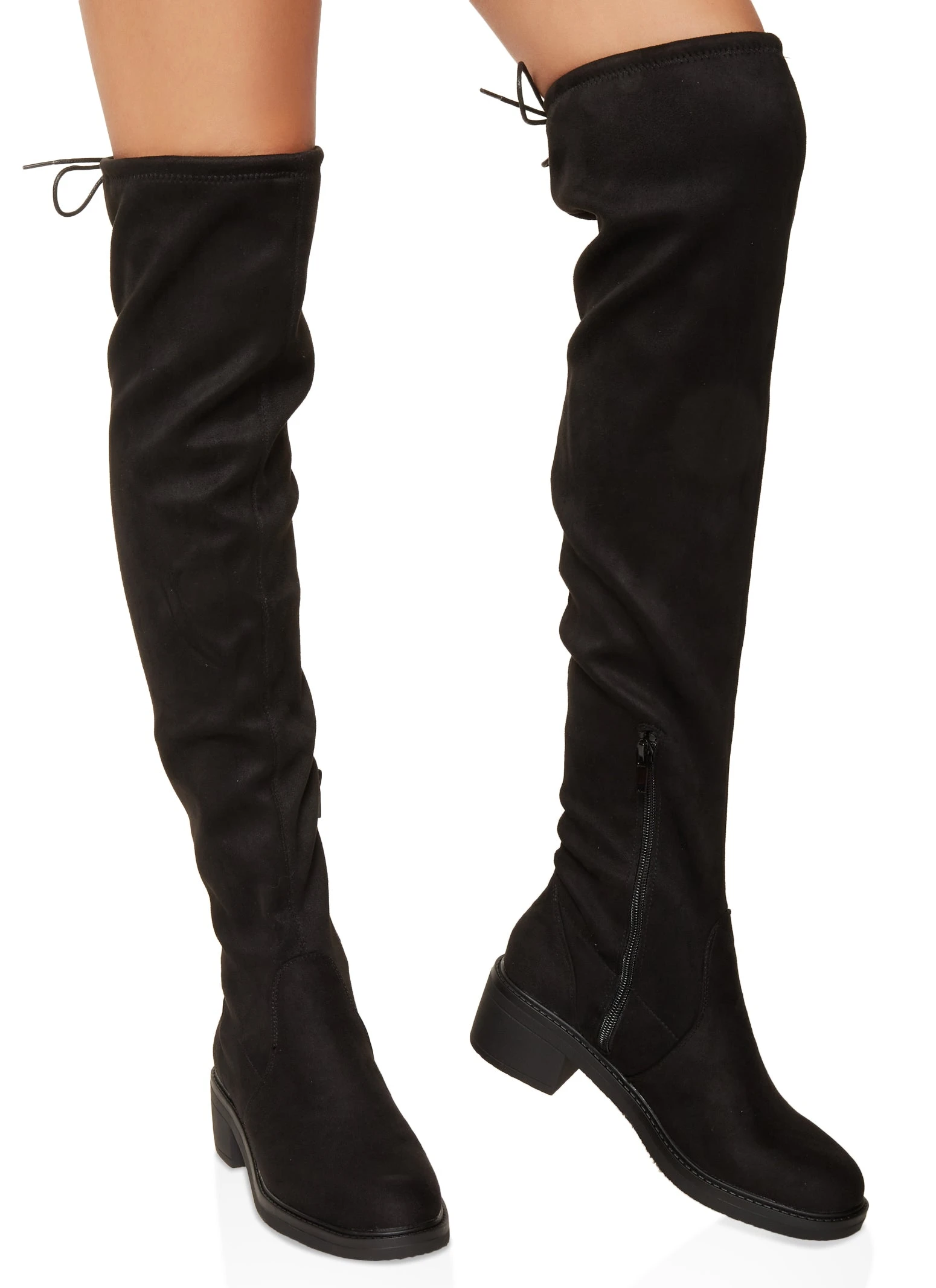 Tie Back Over The Knee Boots - Image 2