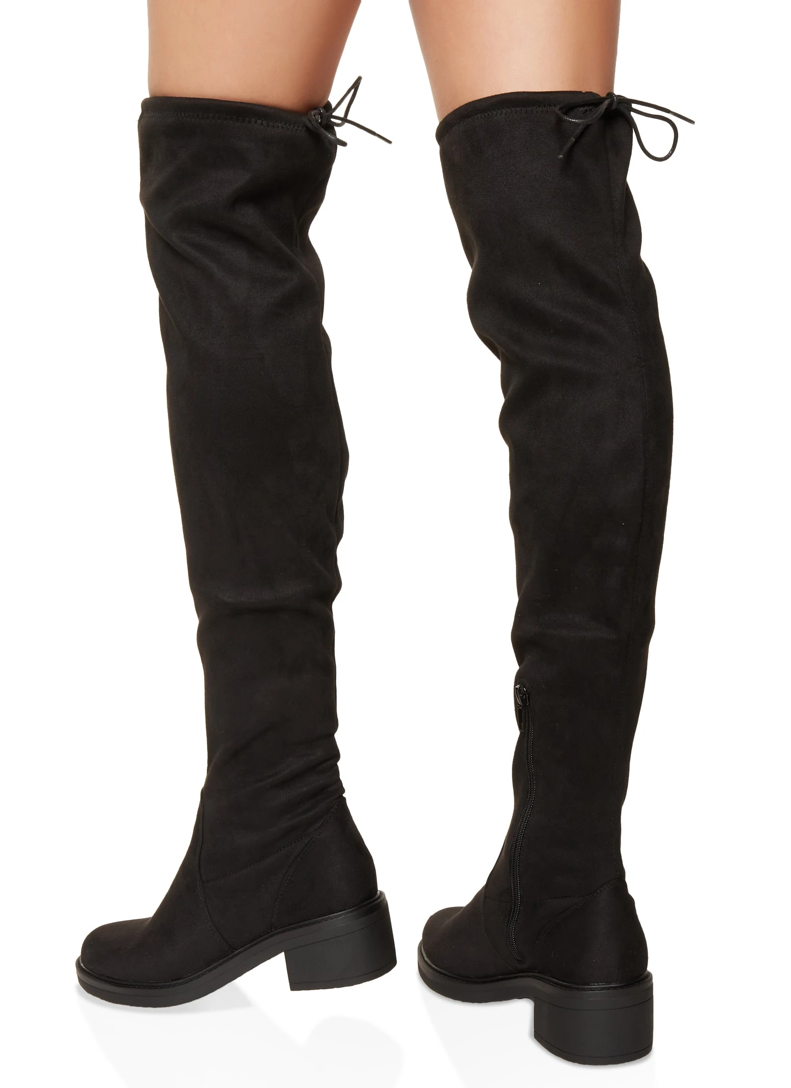 Tie Back Over The Knee Boots - Image 3