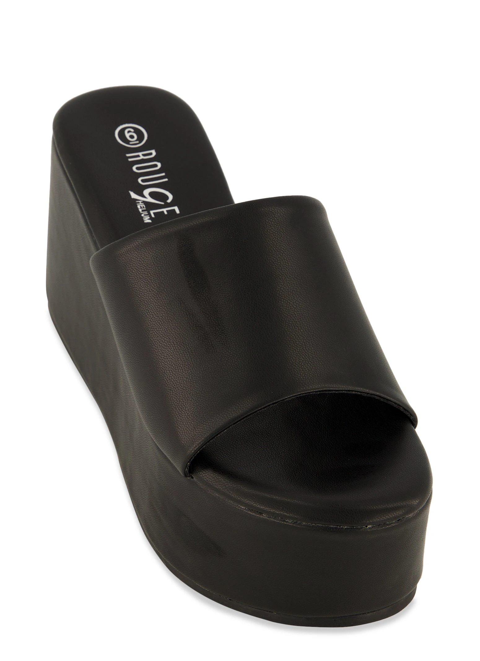 Platform Wedge Slide Sandals