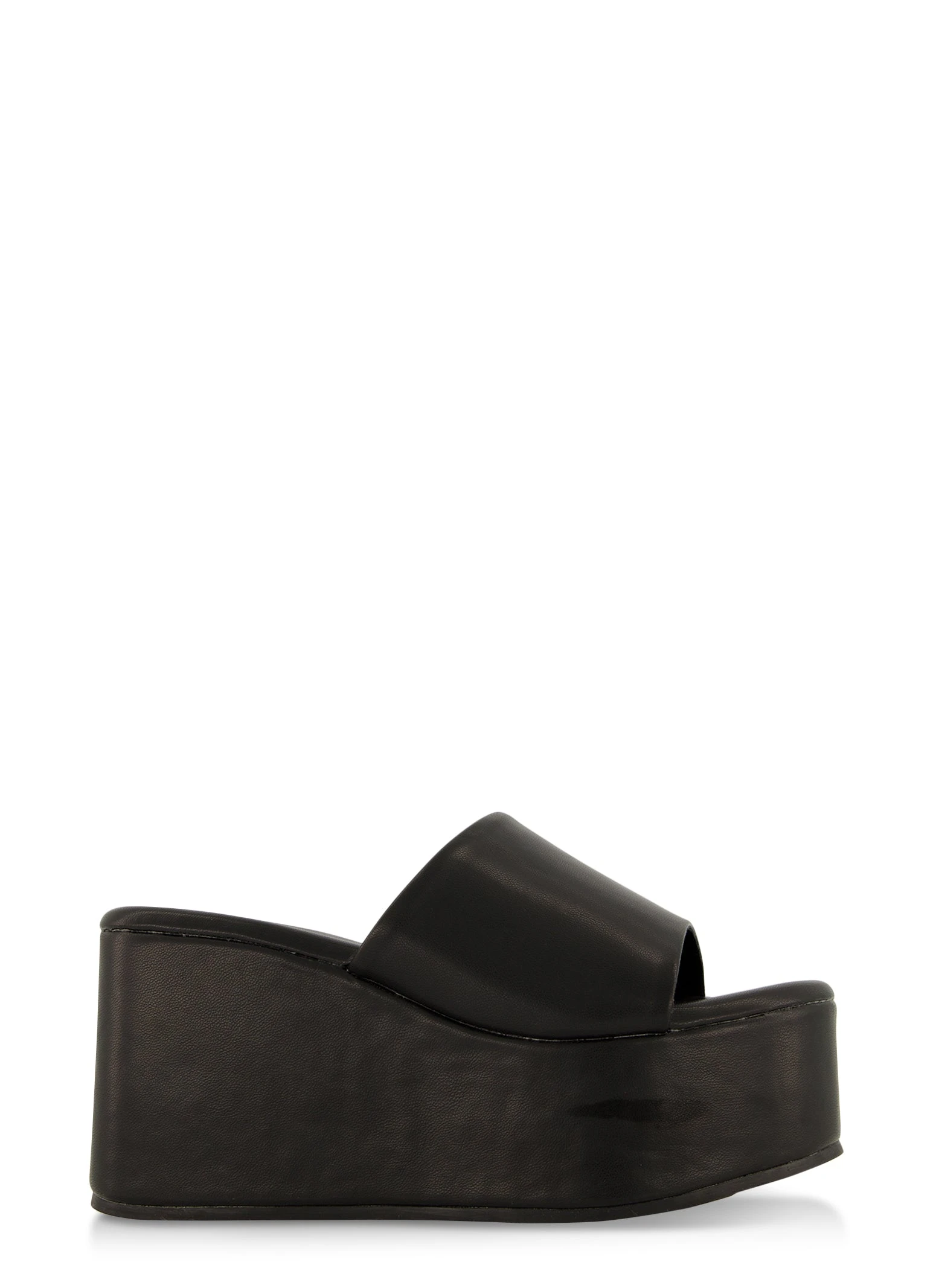 Platform Wedge Slide Sandals - Image 2