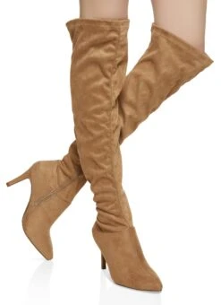 Pointed Toe Stiletto Over The Knee Boots