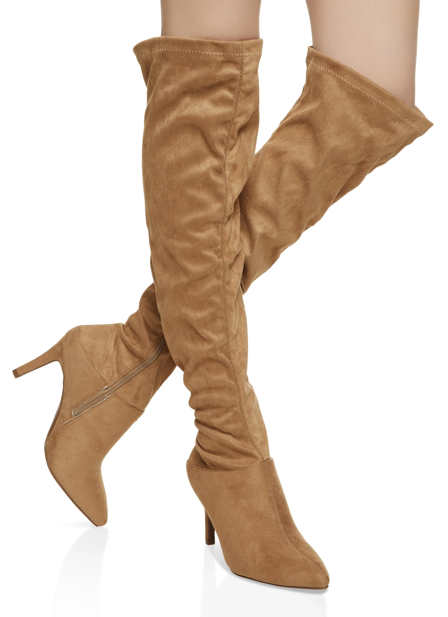 Pointed Toe Stiletto Over The Knee Boots