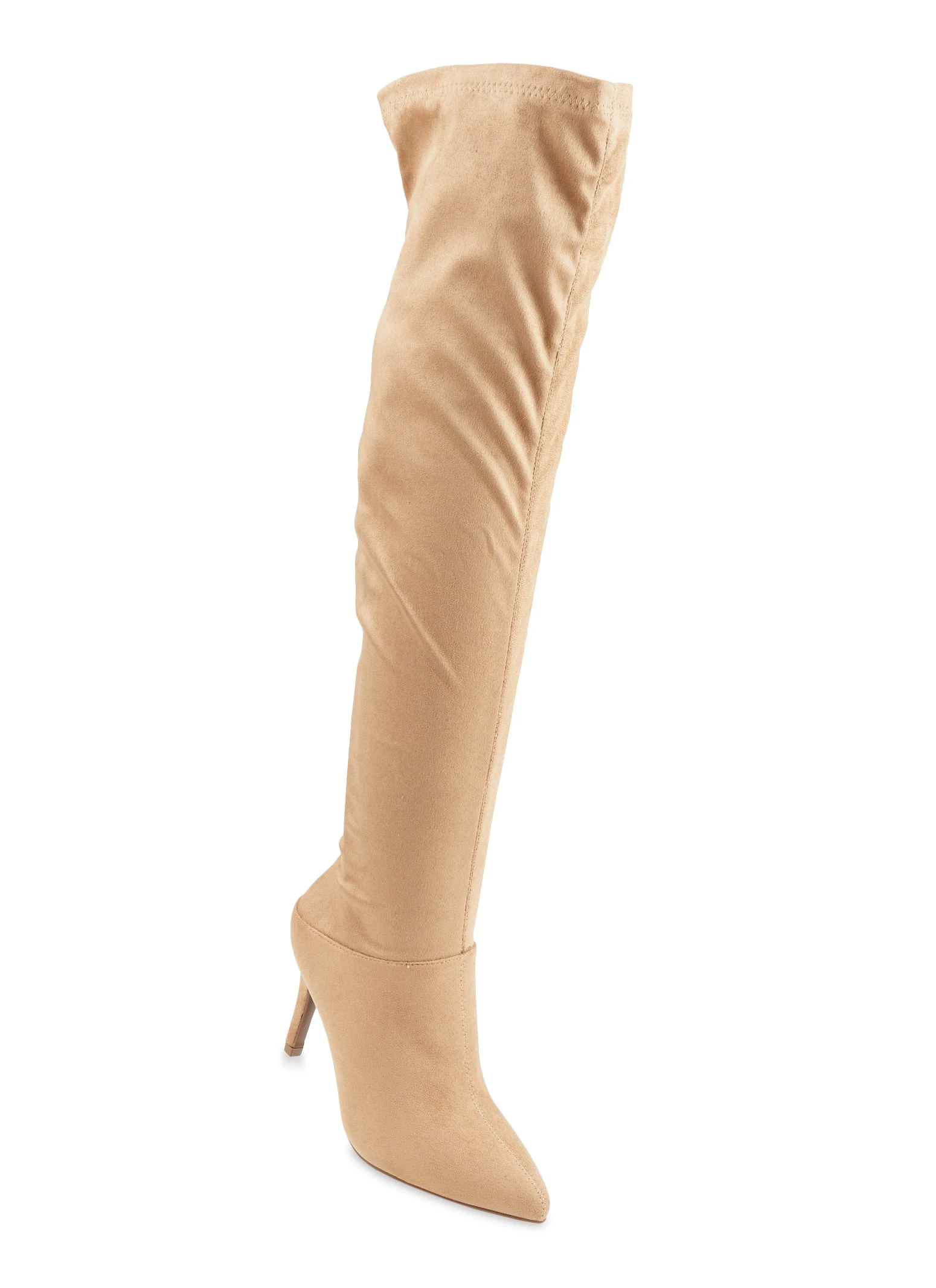 Pointed Toe Stiletto Over The Knee Boots - Image 5