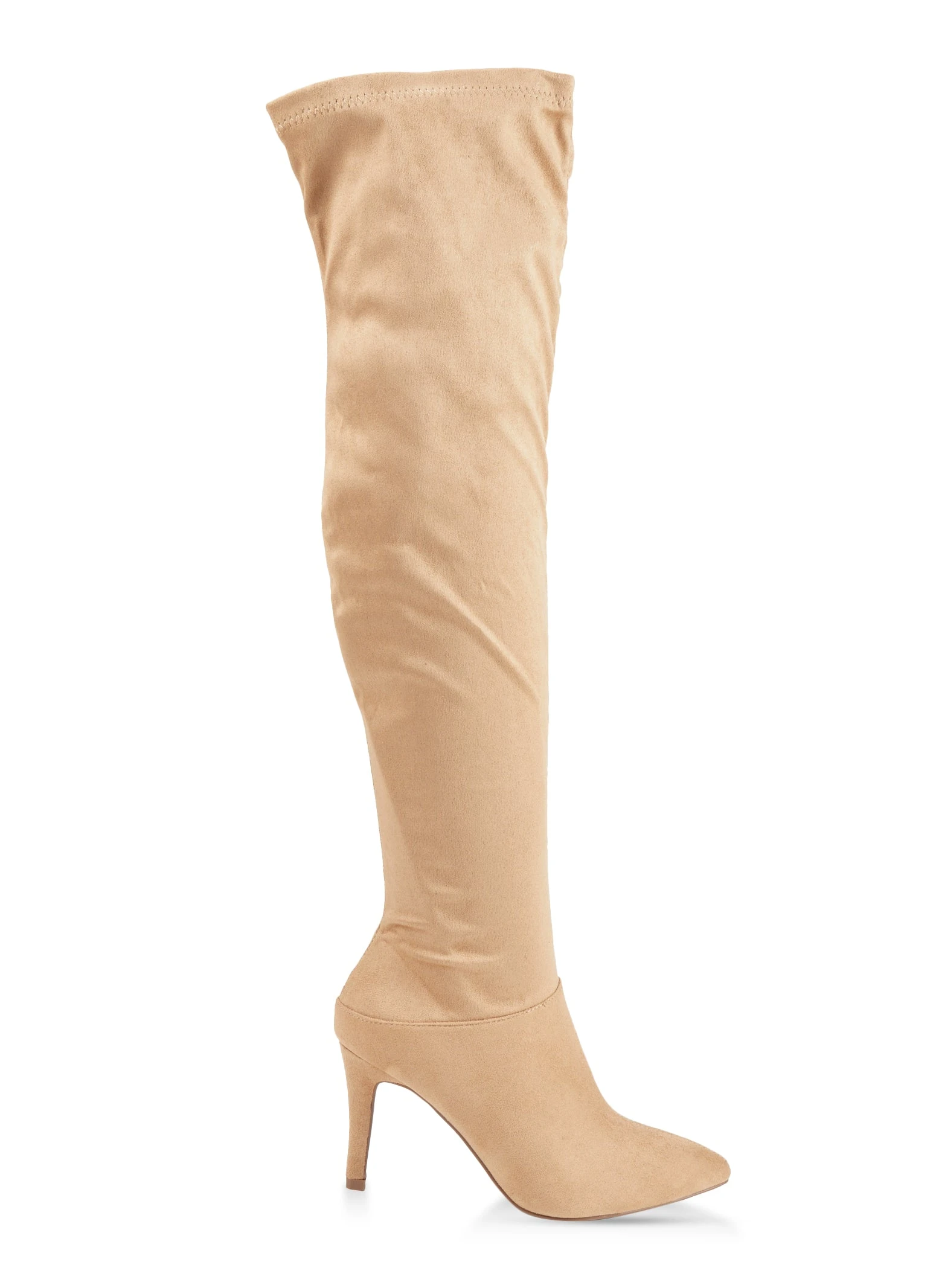 Pointed Toe Stiletto Over The Knee Boots - Image 6