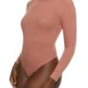 Rib Knit Turtleneck Bodysuit