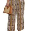 Plus Size Boho Print Palazzo Pants