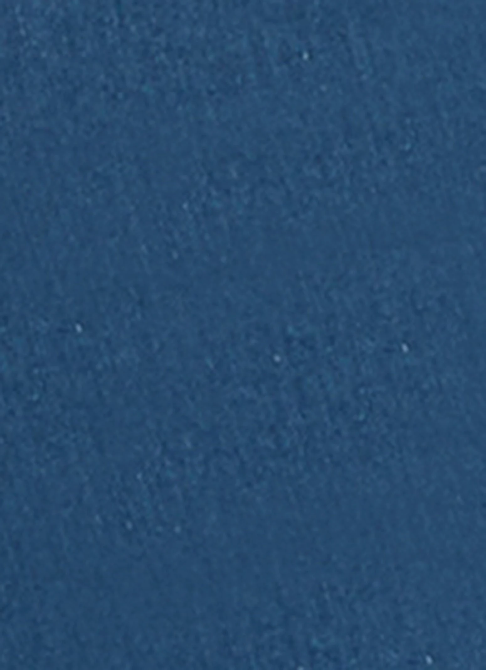 Plus Size Fringe Hem Detail Denim Shorts - Image 3