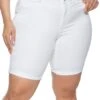Plus Size WAX Fixed Cuff Bermuda Shorts