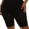 Plus Size Seamless Cycling Shorts