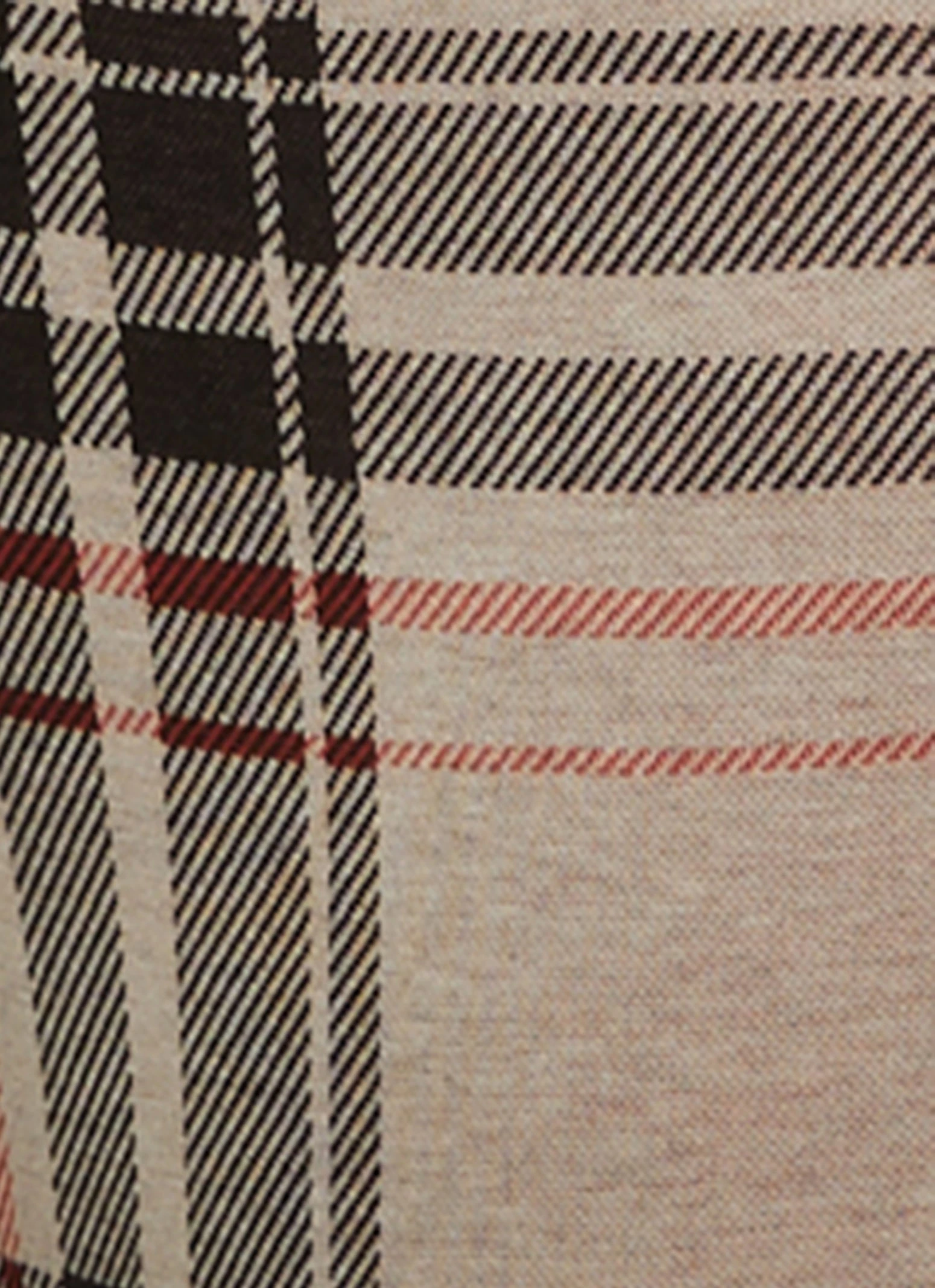 Plus Size Plaid High Waisted Leggings - Image 3