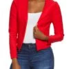 Puff Long Sleeve Cropped Blazer