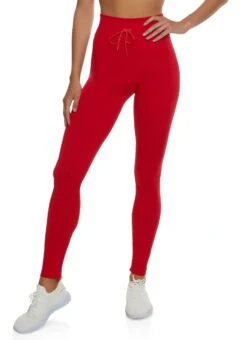 Seamless Compression Rib High Waisted Leggings