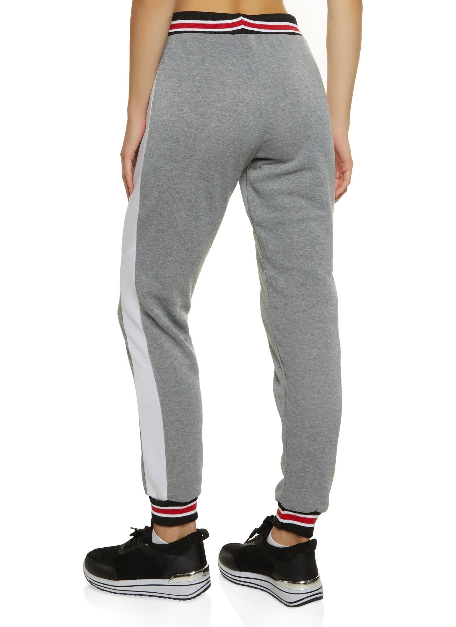 Fleece Graphic Varsity Joggers - Image 2