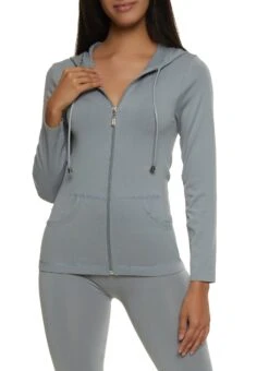 Basic Hooded Track Jacket