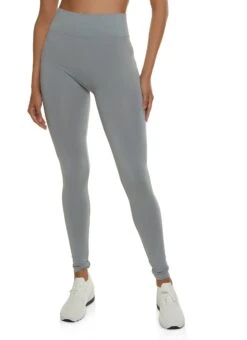 Seamless Solid High Waist Leggings