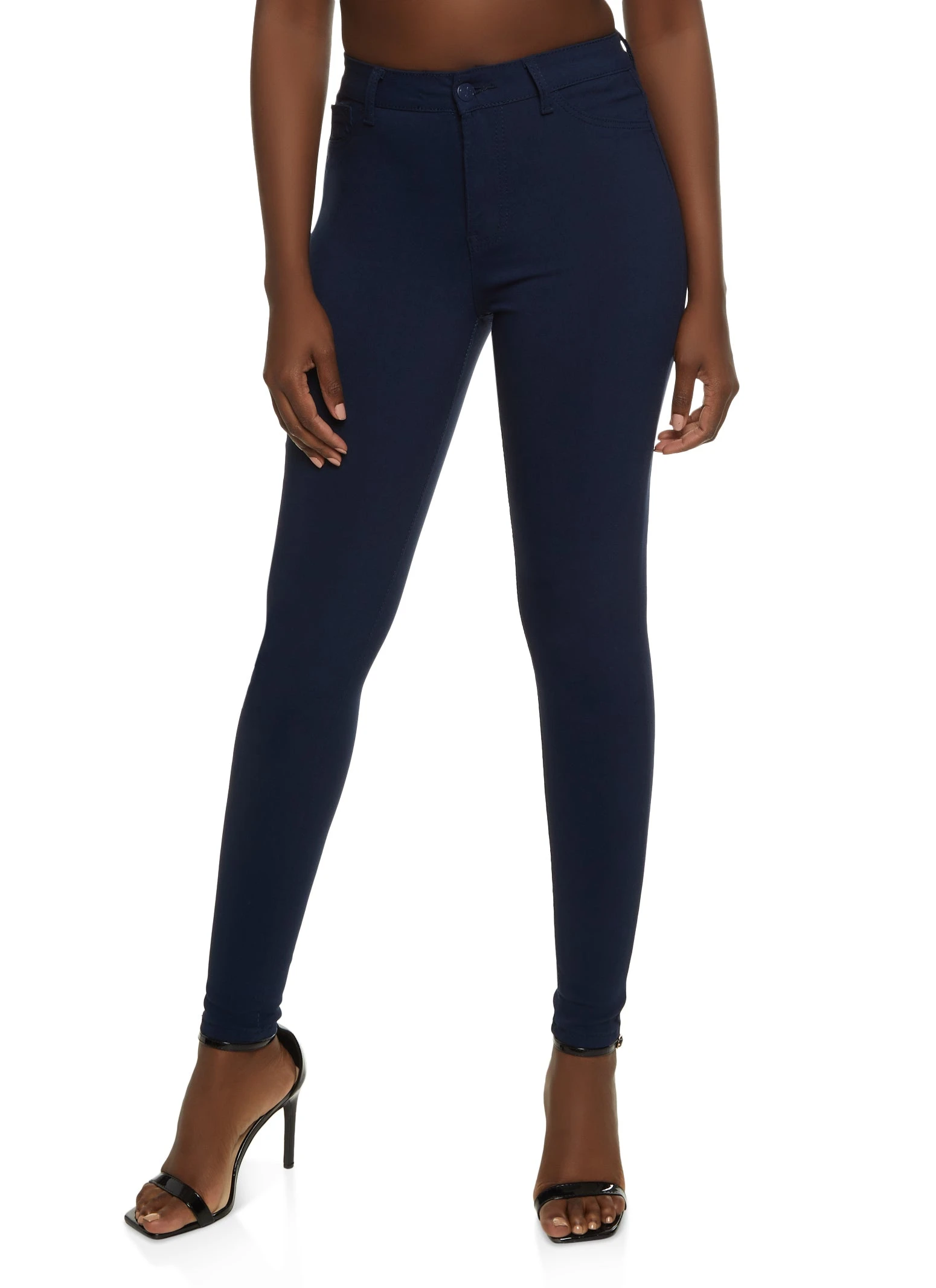 Hyper Stretch High Waisted Skinny Pants