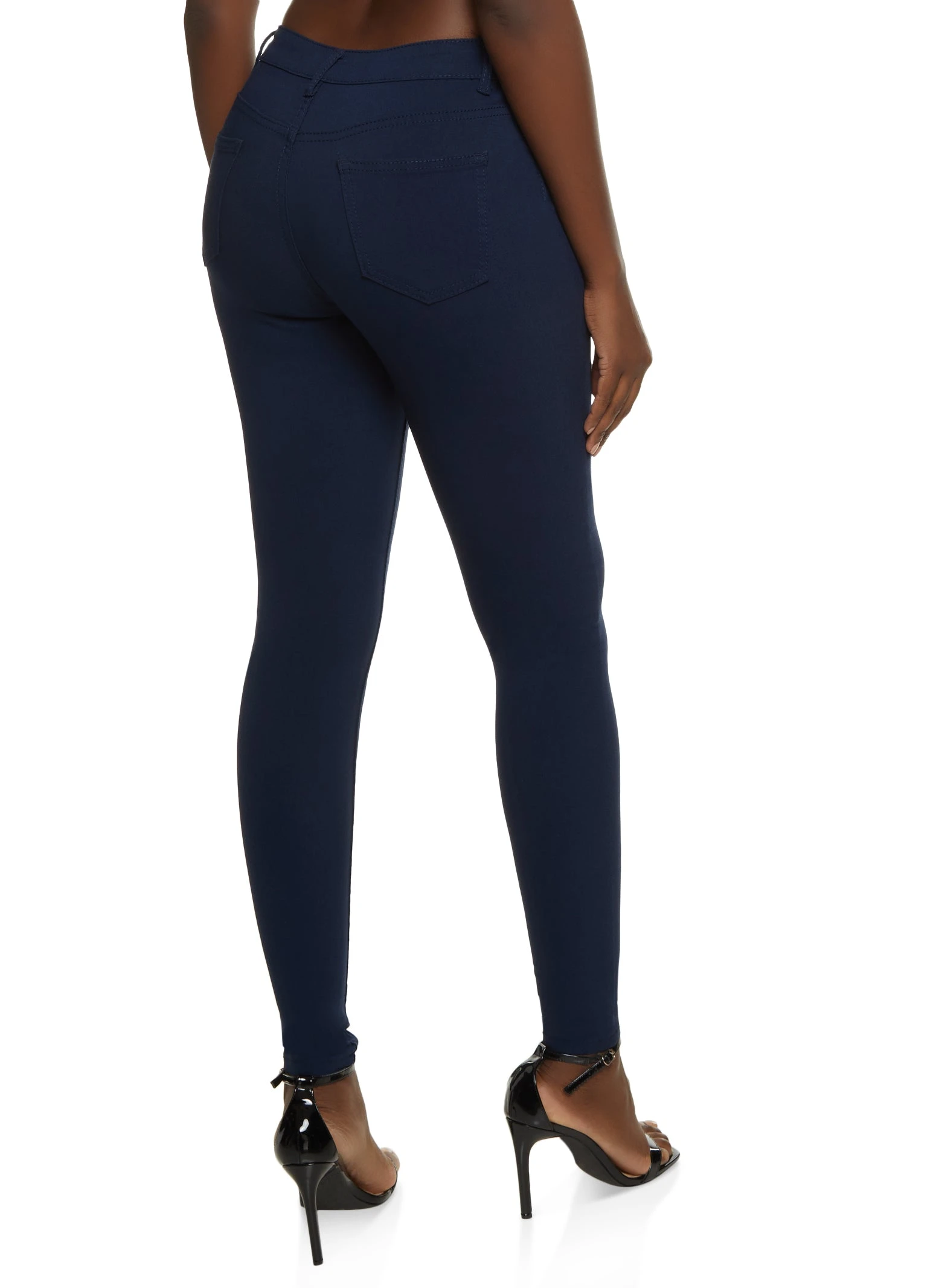 Hyper Stretch High Waisted Skinny Pants - Image 2